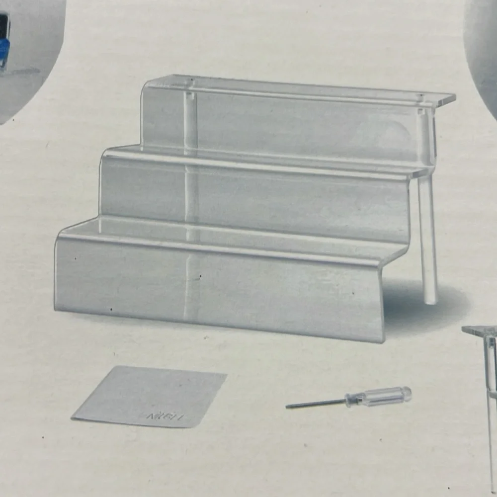 3 step acrylic riser NIB - Picture 4 of 5